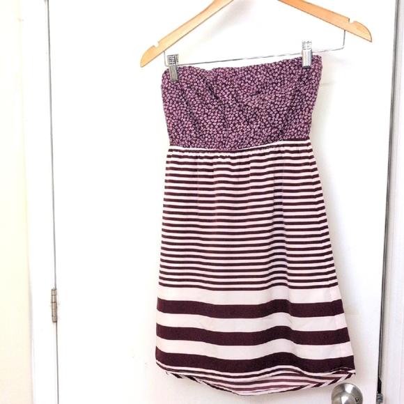 SIMONS STRAPLESS SUMMER DRESS SIZE X SMALL - Picture 2 of 6